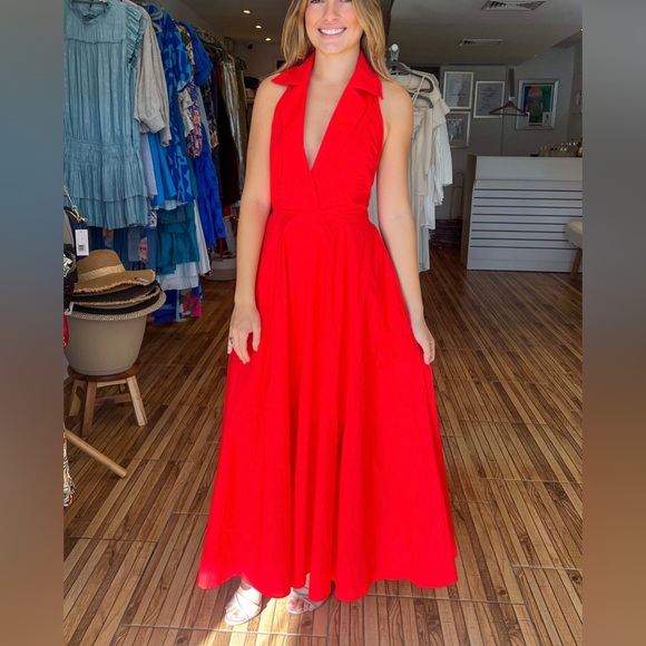 Red Midi Dress ❤️ - Picture 2 of 3